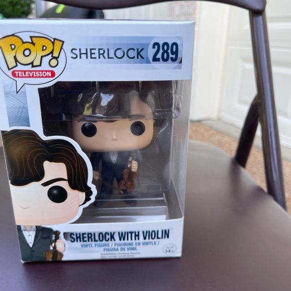 Funko Pop Vinyl Figure Sherlock with Violin 289! Best Price Here New in Box! - Picture 2 of 3